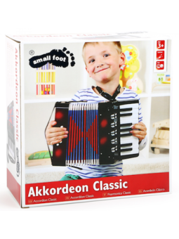 Akordeon dla dzieci, klasyczny do zabawy small foot design - zabawka muzyczna dla 3 latka