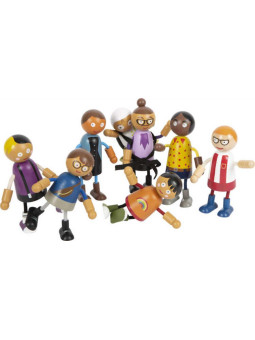 Rodzina Laleczek z Dzieckiem