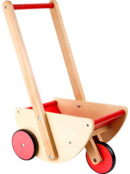 Wózek dla lalek z trzema kółkami