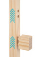 Płotek / skoczek dla dzieci - zabawa w Hobby Horse lub w skakanie - "Active"