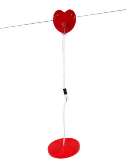 Zjazd linowy, Tyrolka Rapido