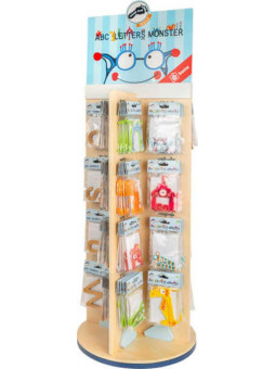 Drewniane Literki - Zestaw 208 sztuk