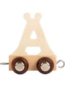 Wagonik z literką Ä - pociąg small foot design