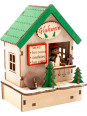 Świąteczny Zestaw - 3 oświetlone chatki Świąteczny Zestaw - 3 oświetlone chatki