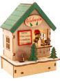 Świąteczny Zestaw - 3 oświetlone chatki Świąteczny Zestaw - 3 oświetlone chatki