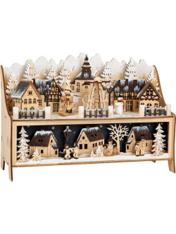 Świąteczna Wioska Marzeń - dekoracyjna lampka