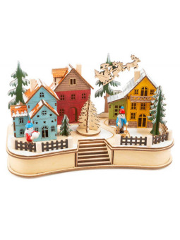 Świąteczna Wioska - dekoracyjna lampka