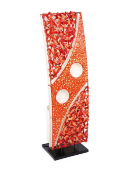 Lampa dekoracyjna "Mona" - Czerwony Wzór