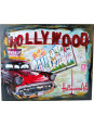 Dekoracja - Metalowy Obraz - Hollywood "Vintage Design"