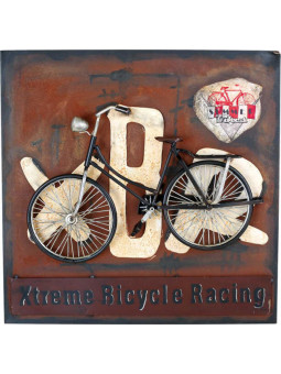 Dekoracja - Metalowy Obraz - Rower "Vintage Design"