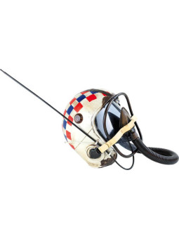 Dekoracja - Biały Kask Pilota „Vintage Design”