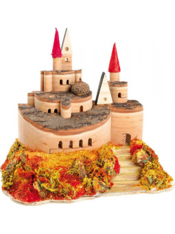 Dekoracja - Drewniany Zamek "Dziedziniec"