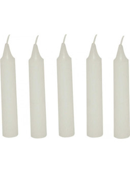 Świece Białe - 36 sztuk