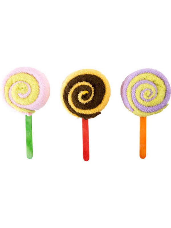 Ręczniki w lizaku "Lollies" - 3 sztuki