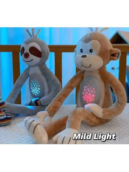 WOOPIE BABY Interaktywna Przytulanka Projektor 2w1 Usypiacz Małpka