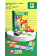 WOOPIE Gra Edukacyjna Transport Zwierzęta Puzzle Domino Montessori WOOPIE Gra Edukacyjna Transport Zwierzęta Puzzle Domino Montessori