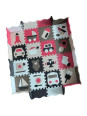 Woopie Baby Mata Piankowa Pojazdy Puzzle Kojec