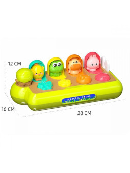 WOOPIE BABY Zabawka Edukacyjna Wyskakujące Zwierzątka Szczęśliwa Farma POP-UP