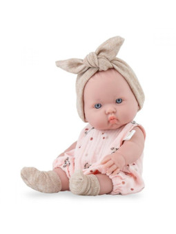 Lalka Betty Baby Marina & Pau 0322 - Dziewczynka, 28 cm, Brzuszek: Winylowy, Kolor oczu: Niebieski