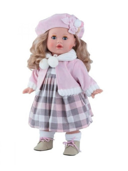 Lalka Tina Marina & Pau 0602 - Dziewczynka, 42 cm, Brzuszek: Miękki, Kolor oczu: Niebieski, Kolor włosów: Blond