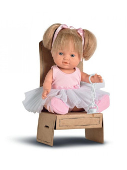 Lalka Rosa Lamagik Magic Baby 3040 - Dziewczynka, 30 cm, Brzuszek: Winylowy, Kolor oczu: Niebieski, Kolor włosów: Blond