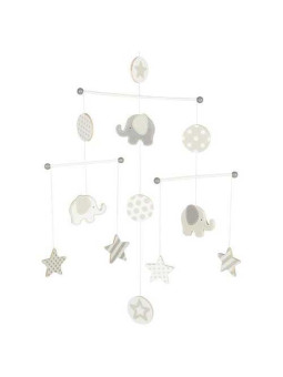 Karuzela, Zawieszka do łóżeczka - Słoniki i gwiazdy