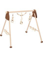 Baby Gym dla Niemowląt "- Naturalny, drewniany
