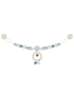 Zawieszka do wózka hipopotam z klipsami