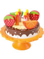 Drewniany tort urodzinowy do krojenia do zabawy dla dzieci small foot design - drewniana zabawka, zabawa w gotowanie dla  3 latk Drewniany tort urodzinowy do krojenia do zabawy dla dzieci small foot design - drewniana zabawka, zabawa w gotowanie dla  3 latk