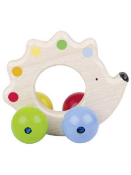 Pierścień sensoryczny, jeż z kuleczkami - zabawka do rączki