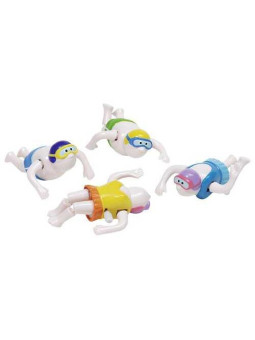 Swimmer with wind-up motor - set of 12