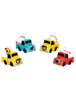 Truck with wind-up motor - set of 12