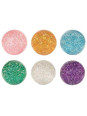 Bouncing ball glitter - set of 12