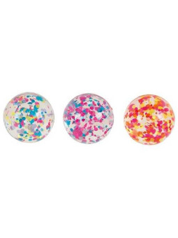 Bouncing ball with spots - set of 12