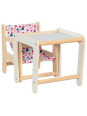 Doll's high chair with table, 2in1 Doll's high chair with table, 2in1