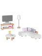 Doll furniture style, living room