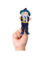 Finger puppet with legs wizard