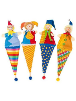 Pop-up puppets, set 3, punch - set of 24