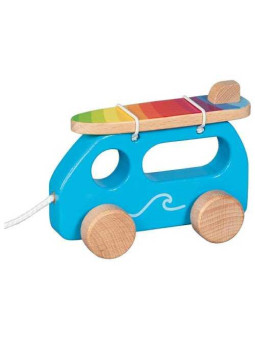 Pull-along Surfer Van