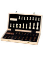 Chess/checkers game, 2in1, magnetic