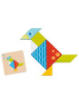 Colorful tangram world