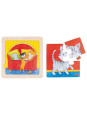 Background puzzle baby animals - set of 8