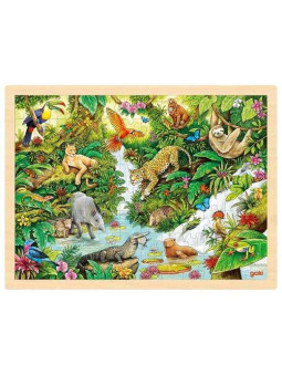 Puzzle In the jungle