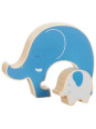 Stand-up puzzle elephant