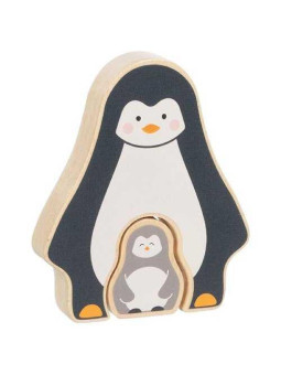 Stand-up puzzle penguin