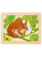 Puzzle forest animals - set of 5 Puzzle forest animals - set of 5