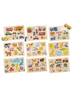 Powerdisplay, lift-out puzzles - set of 9