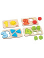 Puzzle, learn-to-count and match