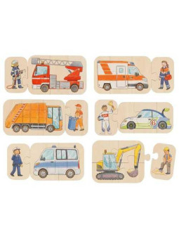 Puzzle, vehicles