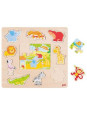 Puzzle zoo animals